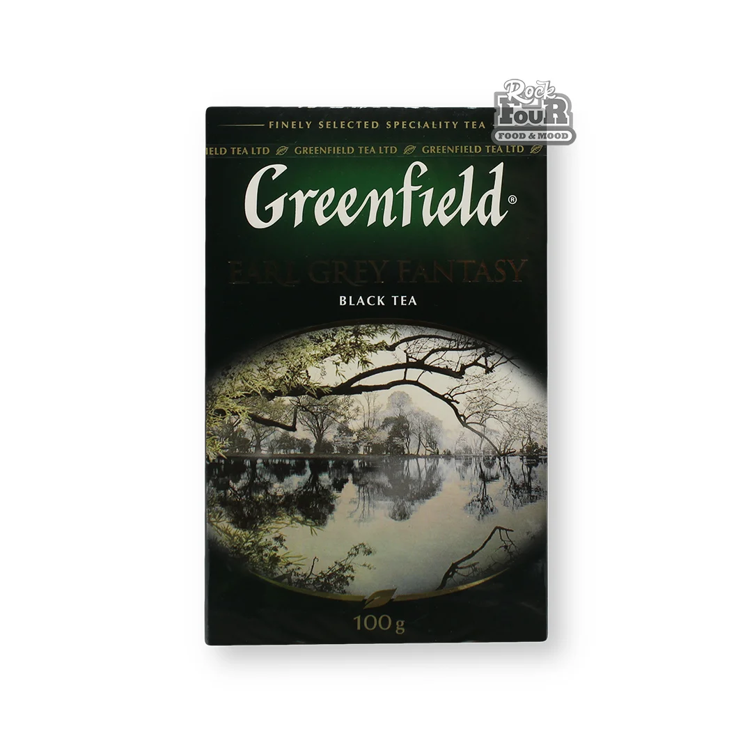 Սև թեյ «Greenfield Earl Grey Fantasy» բեյխային, բերգամոտի համով 100գ